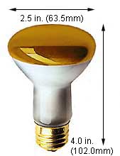 Incandescent Colored Reflector - Par 30R20FL/A