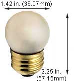 Incandescent Incandescent S11 40S11/IF/MED