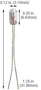 Incandescent Miniature T1 6150