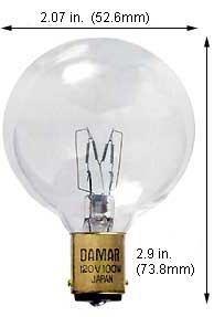 Incandescent Incandescent G16.5 100G16.5/29DC