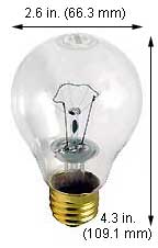 Incandescent Incandescent A21 116A21/TS TRAFFIC SIGNAL