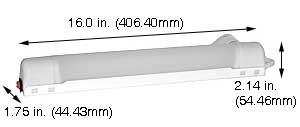 Fluorescent Fluorescent Fixtures Undercabinet SL-600  SINGLE STRIP 