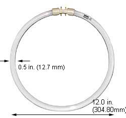 Fluorescent Fluorescent Tubes Circline Bulbs FC12T5/841