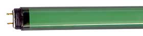 Fluorescent Fluorescent Tubes Colored Fluorescent Tubes F30T8 GREEN JACKETED