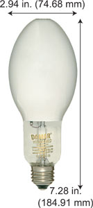 H.I.D. Mercury Vapor ED23.5 H125/DX/MED