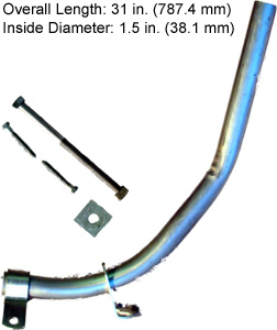 Fixtures H.I.D. Fixtures Building Mount Lighting ARM MOUNT FOR SECURITY AND