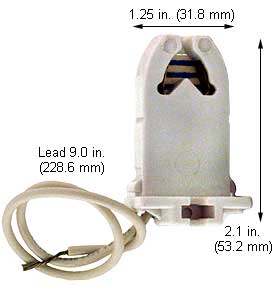 Fluorescent Fluorescent Sockets BiPin Sockets 626S