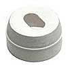 T12 UNIVERSAL WHITE END CAP
