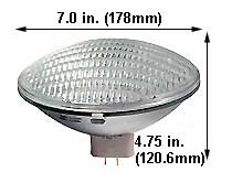 Tungsten Halogen(Quartz) Tungsten Halogen Par56 500PAR56QMFL