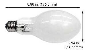 H.I.D. Self-Ballasted Mercury E Series 160WSB/ED23/MED/DX 