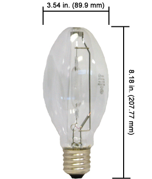 H.I.D. Metal Halide BT28 - ED28 HR175A39   (24048)
