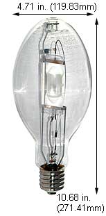 H.I.D. Metal Halide BT37 - ED37 M400U/4K