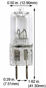 Tungsten Halogen(Quartz) Tungsten Halogen JCD JCD 50