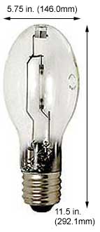H.I.D. Metal Halide BT37 - ED37 M1000/U