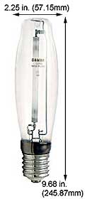 H.I.D. High Pressure Sodium (H.P.S.) Standard Mogul Base (E39) LU250/ECO