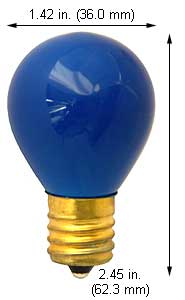 Incandescent Colored Sign Lamps 10S11N/B