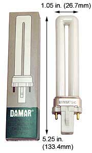 Fluorescent Compact Fluorescent Single Twin Tube F7TT/827
