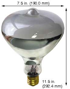 H.I.D. Self-Ballasted Mercury R60 750WSB/R60 220-230V