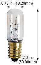 Incandescent Incandescent t5.5 15T5.5/E14
