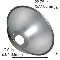 Fixtures Fixture Accessories REFL-22 ALUM HIBAY REF