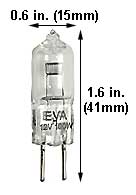 Tungsten Halogen(Quartz) Tungsten Halogen T3 1 - 4 EVA