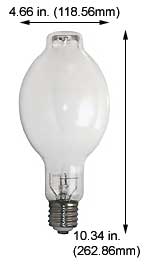 H.I.D. Metal Halide BT37 - ED37 M400W/C/U/4K  