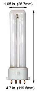 Fluorescent Compact Fluorescent Single Twin Tube F7TT/DS/E/827