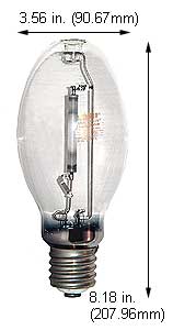 H.I.D. High Pressure Sodium (H.P.S.) Retrofit Bulbs (MV to HPS) LU150/MVR/ECO