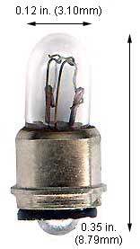 Incandescent Miniature T1 22