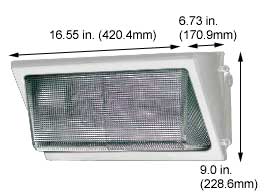H.I.D. Fixtures Building Mount Lighting WLXD-250HQ-WT  QUAD W/O LAMP