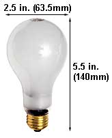 Incandescent Incandescent A21 100A21/99