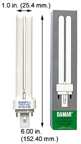 Fluorescent Compact Fluorescent Double Twin Shape(2pin) F18DTT/835