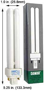 Fluorescent Compact Fluorescent Double Twin Shape(4pin) F13DDTT/DE/827