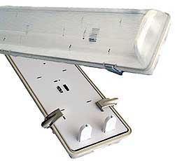 Fixtures Fluorescent Fixtures Vaportight VAPORTIGHT 2 LIGHT 4' UNV ELEC