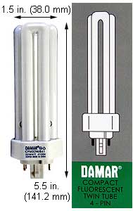 Fluorescent Compact Fluorescent Triple Twin Shape(4pin) CFM32W/GX24Q-3/835
