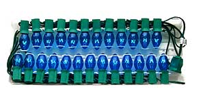 Incandescent Christmas Bulbs - Strings C7 Strings C7-25-TB-G-12