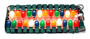 Incandescent Christmas Bulbs - Strings C7 Strings C7-25-SM-G-12