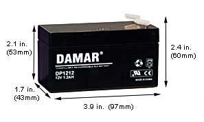Specialty Batteries Emergency Light Batteries DP-1212