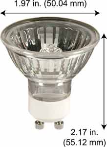 Tungsten Halogen(Quartz) Tungsten Halogen MR16 GU10 Q50MR16FL40/GU10/CG (EXN)