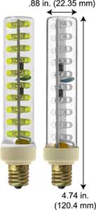 Incandescent Exit Sign Bulbs NMG20E17