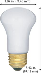 Incandescent Incandescent R16 M60BC MAXIMA 