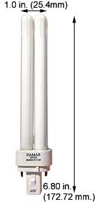 Fluorescent Compact Fluorescent Double Twin Shape(2pin) F26DTT/865
