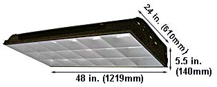 Fixtures Fluorescent Fixtures Layin 24P3G33218D1K3Y DEEP Cell