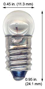 Incandescent Miniature G3.5 SR-BOOK LIGHT G-3 1/2 