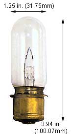 Incandescent Incandescent T10 6.6A/T10/P   45 WATT AIRPORT