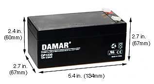 Specialty Batteries Emergency Light Batteries DP-1230