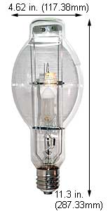 H.I.D. Metal Halide BT37 - ED37 MS400W/BU/LU/4K       