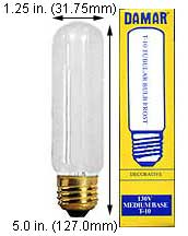 Incandescent Incandescent T10 40T10IF