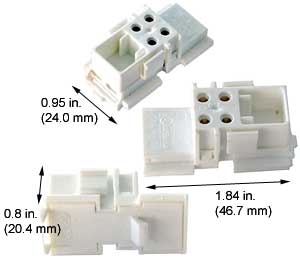 Fluorescent Fluorescent Sockets Compact Fluorescent Sockets GR10Q-4 (2D4P)SOCKET 