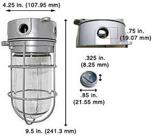Fixtures Vaportight Fixtures Fixtures VPXG-11-G